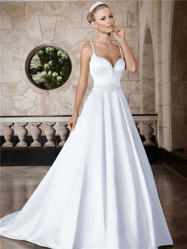 Best Sweetheart A Line Wedding Dress of all time Check it out now 