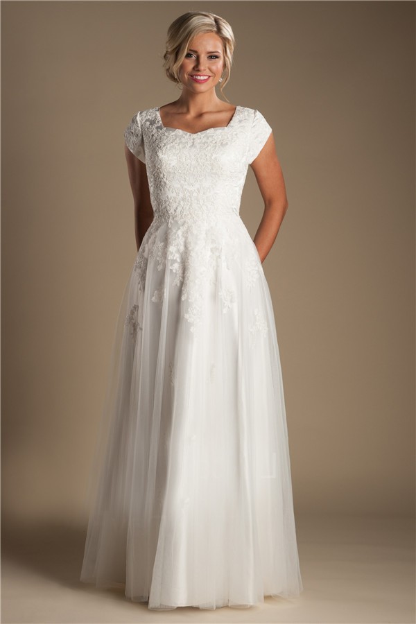  Wedding Dresses Without Lace of all time Learn more here 