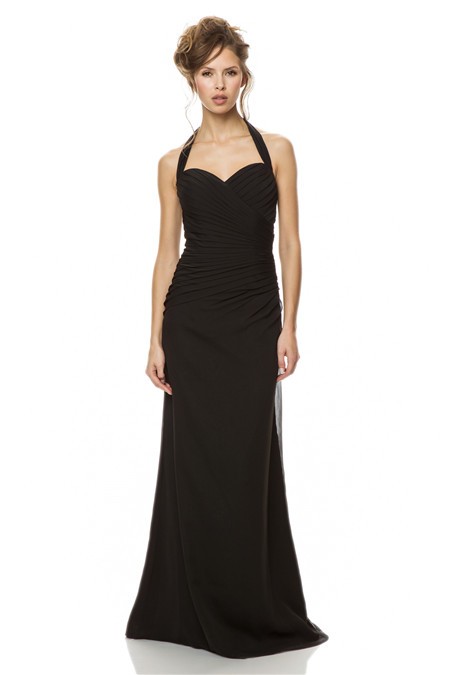 black long dress for wedding