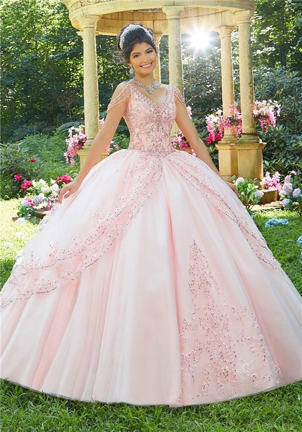 Simple Strapless Ball Gown Prom Dresses Cheap Quinceanera 